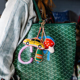 Champagne Bottle - Bag Charm