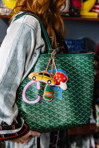 Champagne Bottle - Bag Charm