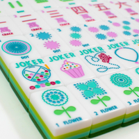 Crystal Confetti Lemon-Lime | Mahjong with a Sprinkle of Color and Joy | 1.25