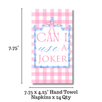 Mahjong Pink Plaid 