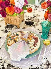 Lavender napkin