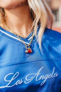 Reign Enamel Heart Charm