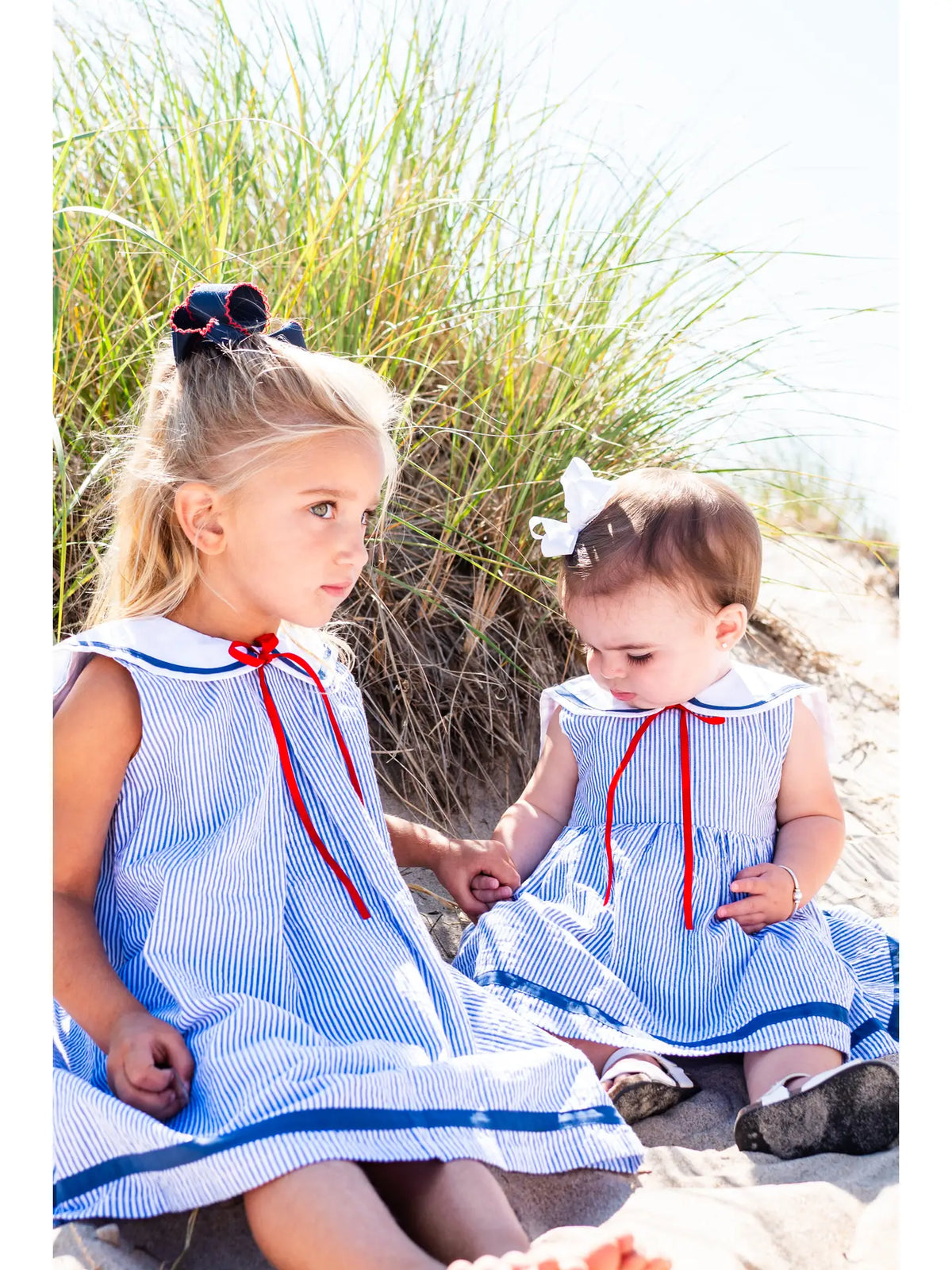 Anchors Away Baby Girl Dress