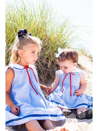 Anchors Away Baby Girl Dress