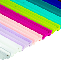 MAHJONG RACKS | Premium Acrylic | 4 Racks + 4 Pushers: Solid Citrus Green / Chartreuse