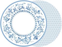 Florentine Round Two SIded Placemat