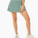 Smooth Sport 14in Flounce Skort Ivy Cabana Stripe