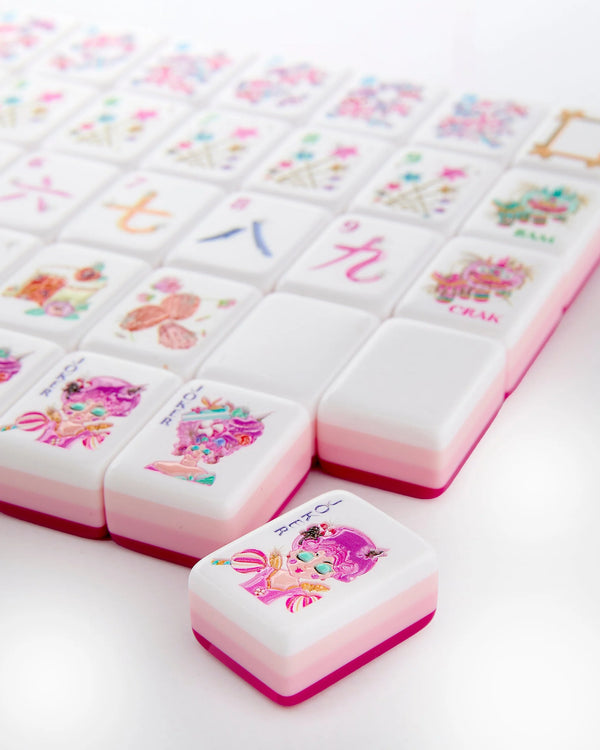 Glitterville Mahjong Tiles - Oh My Mahjong