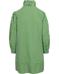 Long Sleeve Elephant Dress Green by Kate Leigh