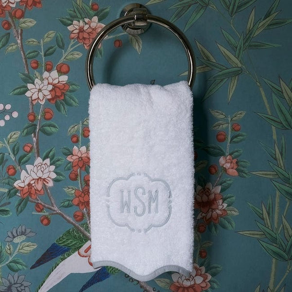 Scallop Hand Towel Set by Weezie