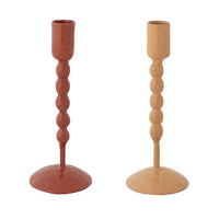 Enameled Cast Iron Taper Holder