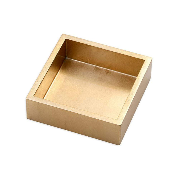 COCKTAIL GOLD LEAF LACQUER NAPKIN HOLDER
