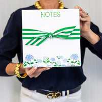 Big Slab Notepad | Blue Hydrangeas 
