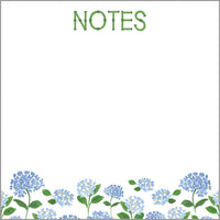 Big Slab Notepad | Blue Hydrangeas 