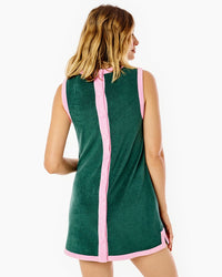 Towel Terry Lennon Dress Ivy/Bubblegum