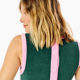 Towel Terry Lennon Dress Ivy/Bubblegum