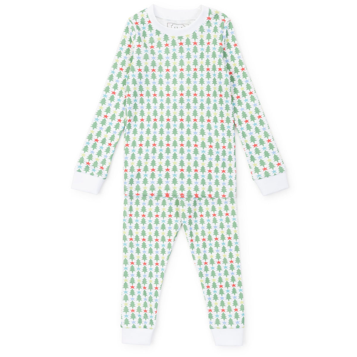 Lila and Hayes Grayson Pajama Set - Tree Topper Stars