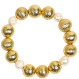 Freshwater Pearl Beaded Bracelet