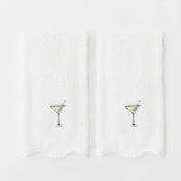 Scallop Hand Towel Set by Weezie