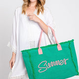 Summer Green Tote Bag
