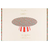Liberty Red Sweet Meadow Cake Stand