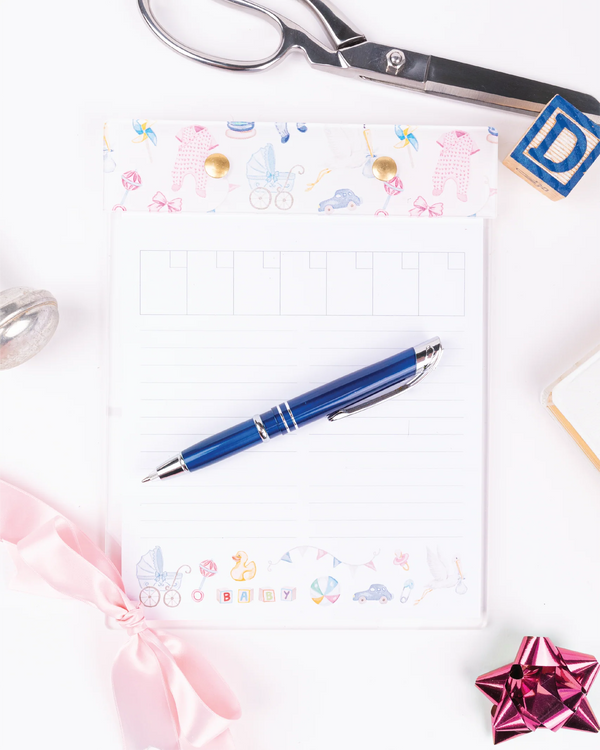 Swag Acrylic Large Notepad - Baby Stuff