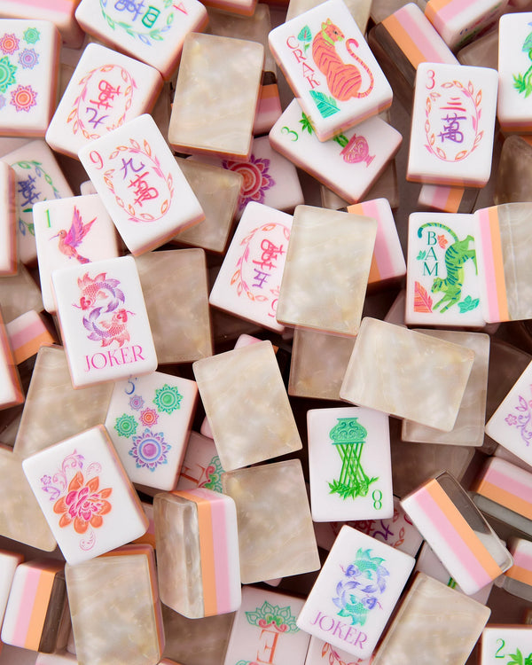 Pearlescent Mahjong Tiles Oh My Mahjong