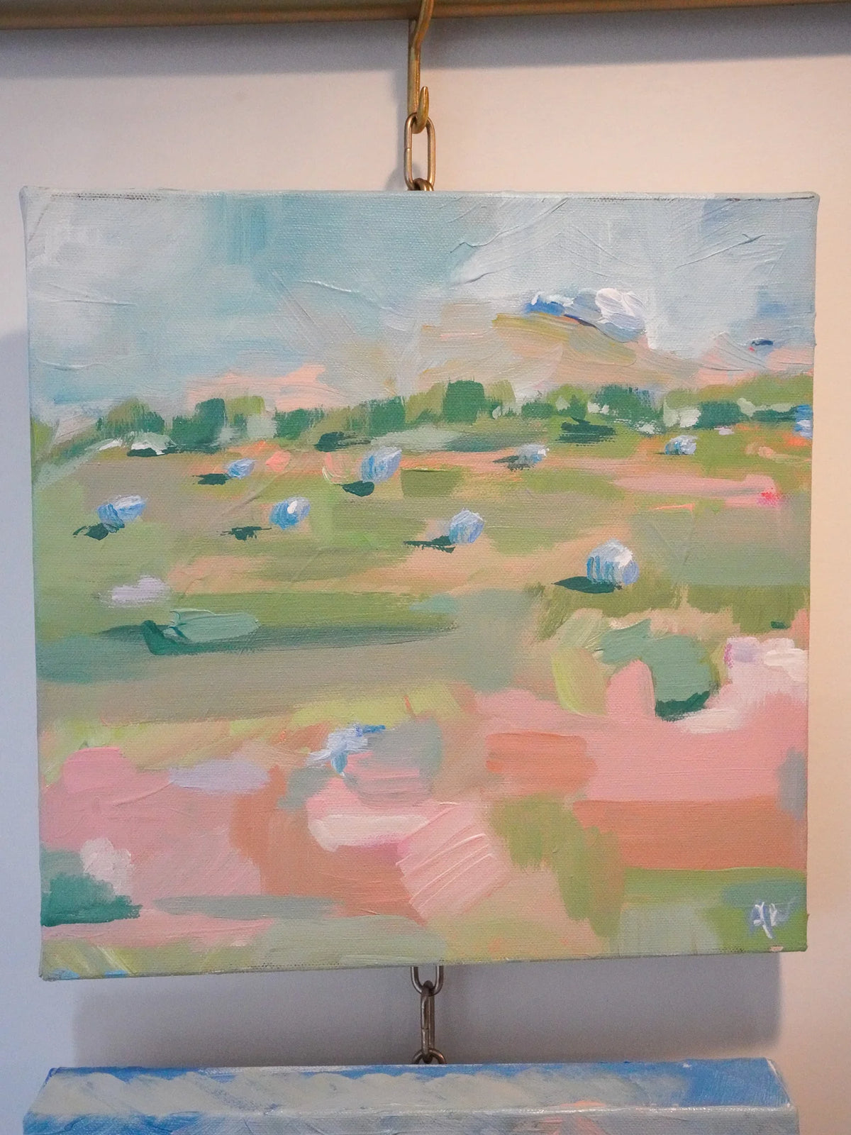 Alexanda Williams Round Top 1 Custom Painting