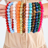 Ryan Beaded Acrylic Necklace