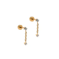 Screwback Stud Earrings
