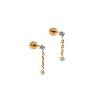 Screwback Stud Earrings