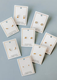 Screwback Stud Earrings