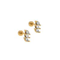 Screwback Stud Earrings