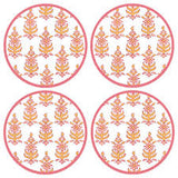 Raj  Sherbert Coasters Set of 4
