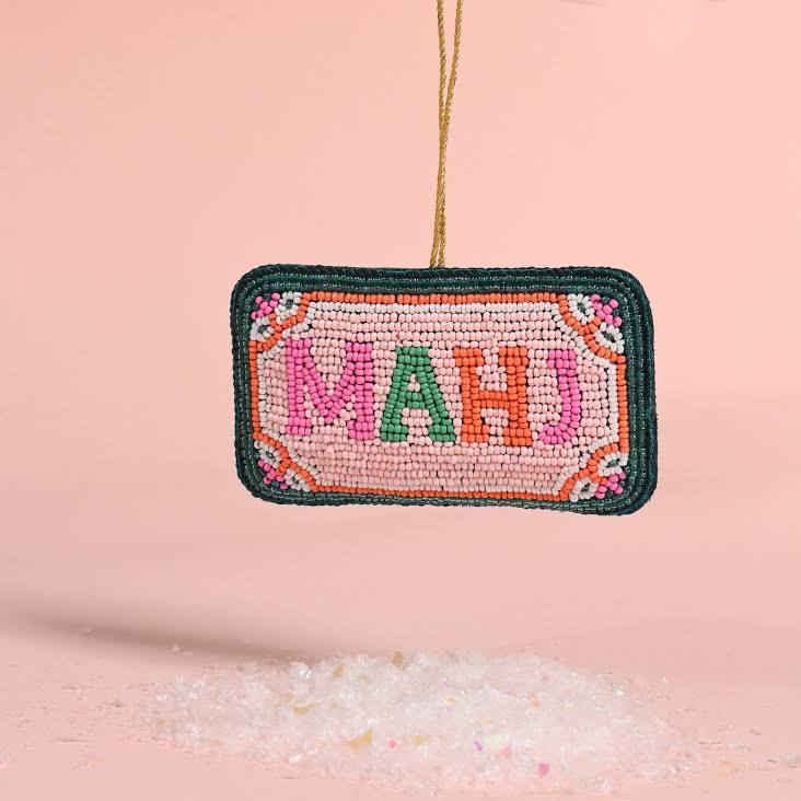 Handcrafted Beaded Ornament-Mahj