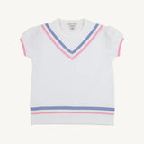 Short Puff Sleeve Cassidy Comfy Crewneck