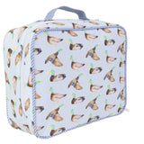 Coated Lunchbox- Mallard Print