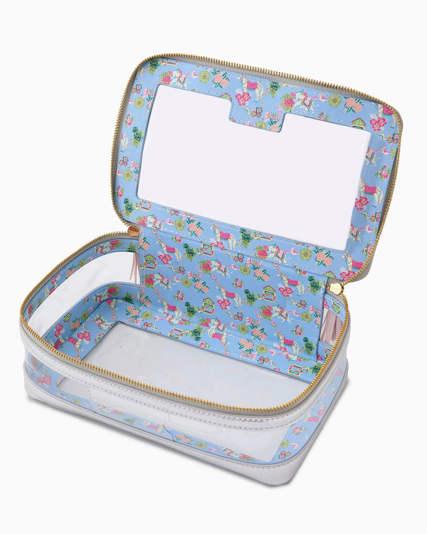 Silver Tile Storage Bag Mahj