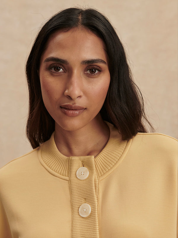 Varley Reena Button Front Sweat