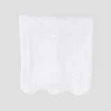 Weezie Scallop Bath Towel - White