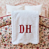 Weezie Scallop Bath Towel - White