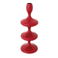 enameled cast aluminum candle holder