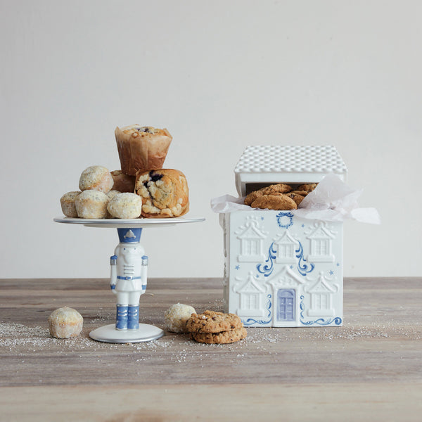 House Shaped Cookie Jar