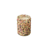 Glass Winter Berry Scented Votive Candle