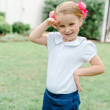 3/4 Sleeve Shirt with Navy
